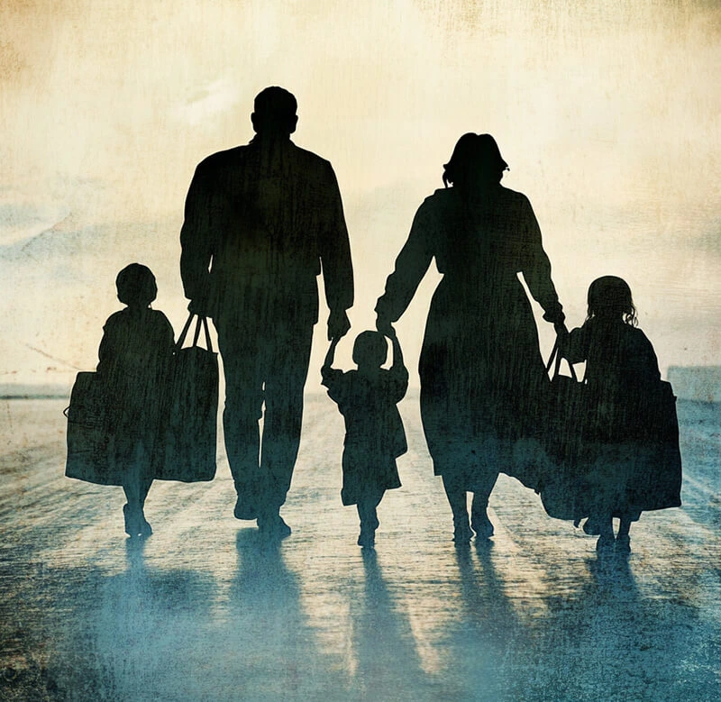 family of immigrats